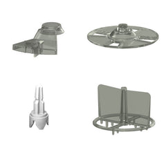 FPM bundle - Axle FPA + FPM Measuring wheel - Locking cover - scraper - Stirring wheel